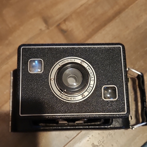 JIFFY KODAK SIX-20 Camera Series II Folding Vintage Original Box - Picture 3 of 10